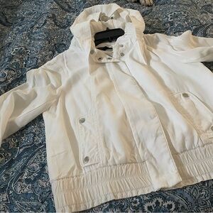 White Hooded Jacket